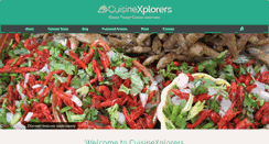 Desktop Screenshot of cuisinexplorers.com